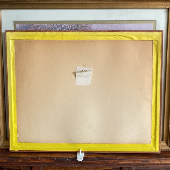 Vintage Framed Hologram “Deer In The Mountains” - Picture 11 of 12